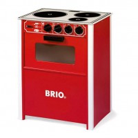 BRIO - 31355 - Cuisiniere Rouge - Jouet en bois