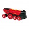 BRIO World - 33592 - Locomotive Rouge Puissante A Piles - Jouet en bois