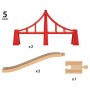 BRIO World - 33683 - Double Pont Suspendu