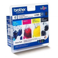 Brother LC980 Cartouches d'encre Multipack Coul...
