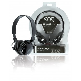 KNG casque Stylo - ego boost (noir)