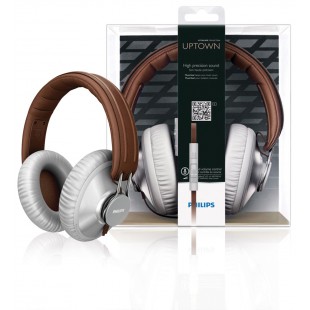 Philips CitiScape headband headphones grey / brown