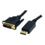 Câble adaptateur DisplayPort vers DVI de 1,8 m - Câble adaptateur DP vers DVI de 1,8 m - Convertisseur DP - 1920 x 1200 - DP2DVI