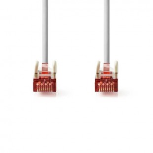 Cable Réseau Cat 6 S-FTP | RJ45 Male - RJ45 Male | 1,0 m | Gris ALPEXE-1117