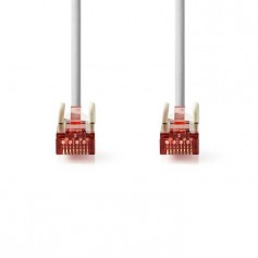 Cable Réseau Cat 6 S-FTP | RJ45 Male - RJ45 Male | 1,0 m | Gris ALPEXE-1117