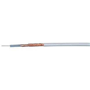 Valueline coaxial cable 75 ohm 100 m white