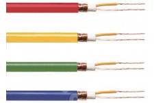 Tasker microphone cable 2 x 0.25 mm² on reel 100 m