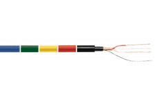 Tasker microphone cable 2 x 0.22 mm² on reel 100 m