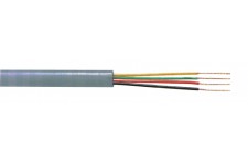 Tasker telephone cable 4 conductors on reel 100 m grey