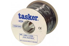 Tasker telephone cable 6 conductors on reel 100 m black