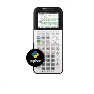 Calculatrice Texas Instrument TI-83 Premium CE Python