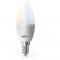 CALIBER HWL1201 Ampoule LED intelligente E14 blanc froid a blanc chaud contrôlée par App.