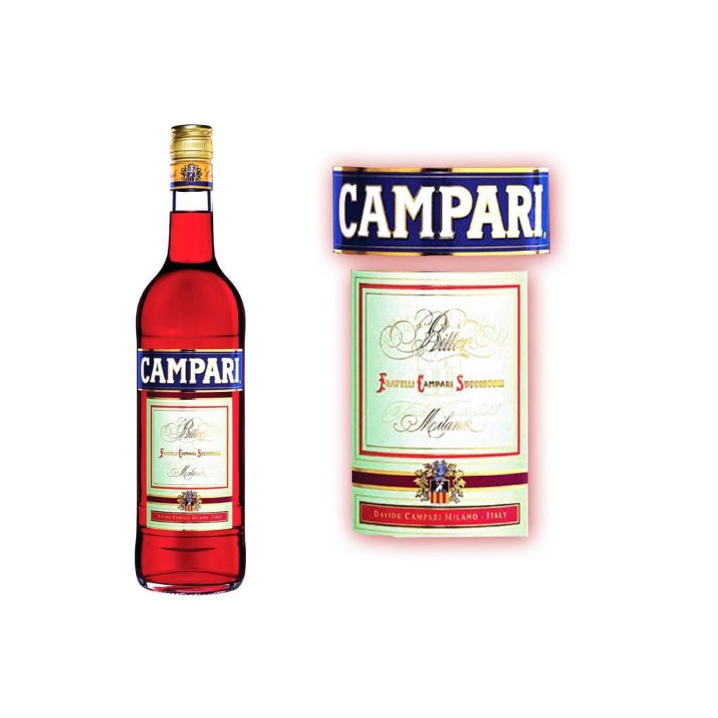 Alpexe France - 124380 Campari 1 Litre 25°