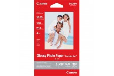 CANON Papier Photo Glacé GP-501 - 210g - 100 Feuilles - 10x15 cm