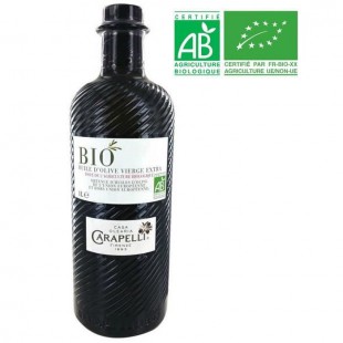 CARAPELLI Huile d'olive - Vierge extra - Bio - 1L