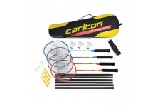 CARLTON Set de Badminton Tournament - Pour 4 joueurs