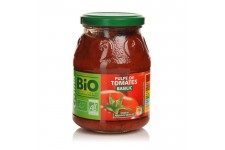 CASINO Pulpe de tomate basilic - Bio - 400g