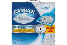 CATSAN Active Fresh - Litiere - Pour chat - 5 L