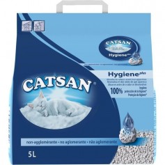 CATSAN Litiere minérale Hygiene Plus 5L - Pour chat