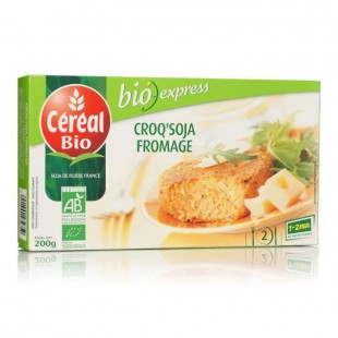 CEREAL BIO Croq'Soja a base de tofu et de fromage Bio - 200 g