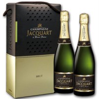 Champagne COFFRET Jacquart Brut Mosaique x2