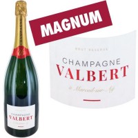 Champagne Valbert Brut - Magnum - Brut Réserve x1