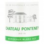 Château Ponteney Bordeaux 2015 - Vin blanc x1