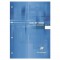 CLAIREFONTAINE Bloc de cours - 210 x 297 mm - 200 pages perforées 4 trous - Seyes papier PEFC 90 g - Couverture vernie