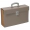 CLEMENTINA FROG Trieur carton - 12 compartiments - Taupe