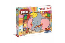 CLEMENTONI - Dumbo - Puzzle maxi - 104 pieces - 68 x 48 cm