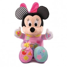 CLEMENTONI Disney Baby - Ma poupée a cajoler Minnie - Jeu d'éveil