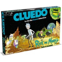 CLUEDO - Rick et Morty - Jeu de societé - Version française