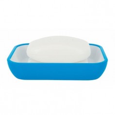 COCCO Porte savon - 2,5 x 12 x 8,5 cm - Bleu