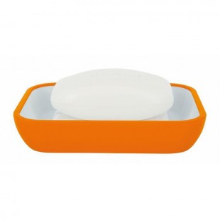 COCCO Porte savon - 2,5 x 12 x 8,5 cm - Orange