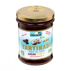 COCOLIA Tartinade de noix de coco, cacao & vanille bio - 215 g