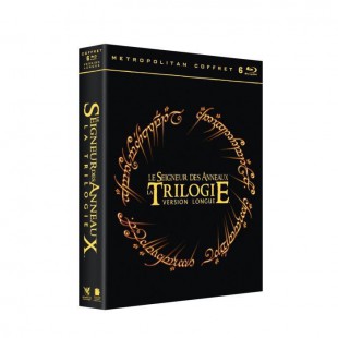 Coffret Blu-Ray Trilogie Le Seigneur des Anneaux : La communauté de l'anneau, Les deux tours & Le retour du roi
