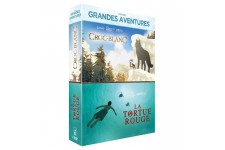 Coffret DVD Grandes Aventures, 2 films : La Tortue Rouge, Croc-Blanc