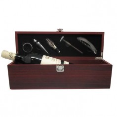Coffret Vin 5 accessoires + Bordeaux