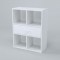 COMPO Meuble de rangement contemporain blanc - L 62 cm