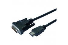 CONTINENTAL EDISON Câble HDMI vers DVI - 2m
