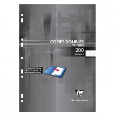 Copies doubles blanches perforees 210X297 200 page