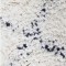 COTTON BERBERE Tapis de salon - 160 x 230 cm - 100 % coton - Ecru naturel - Motif losange