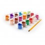 Crayola - 18 Pots de peinture lavable - Peinture et accessoires