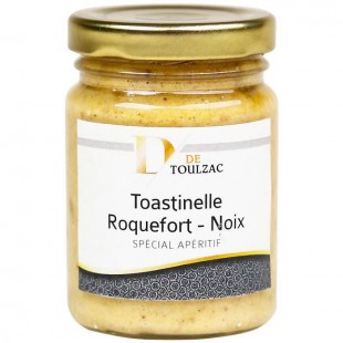 D de TOULZAC Toastinelle Roquefort Noix 80g