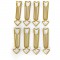D.I.Y WITH TOGA 8 Maxi Trombones Fleches Or