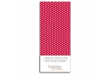 Dailylike Coupon 110x90cm - Rouge pois blanc