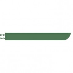 D-C-FLOOR Baguettes de finition d'angle clipsables - Polypropylene - Vert