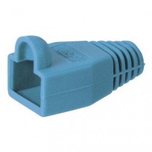 Lot de 10 - TÜLLE/gaine de maintien RJ45 Bleu