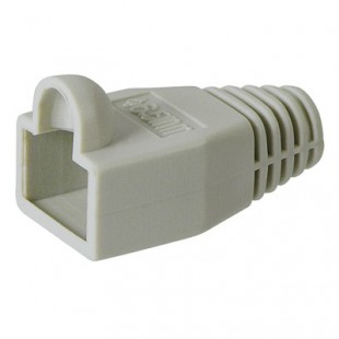 Lot de 10 - TÜLLE/gaine de maintien RJ45 GRIS