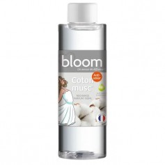 DEVINEAU Recharge diffuseur de parfum a froid Bloom - Coton musc anti-odeurs - 150 ml